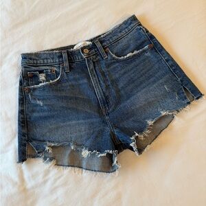 Abercrombie & Fitch High Rise Mom Shorts